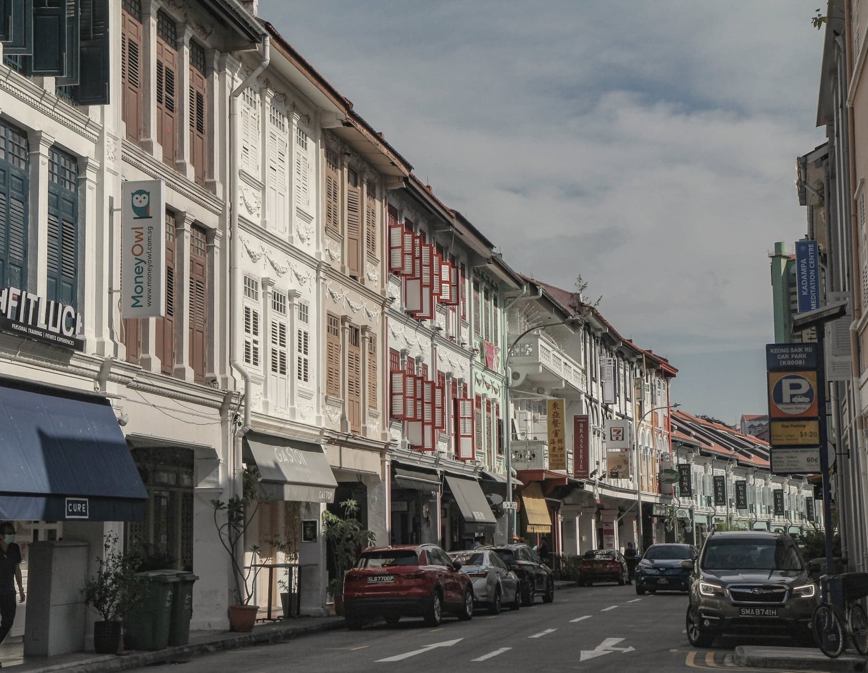 Telok Ayer & Amoy Street shophouses